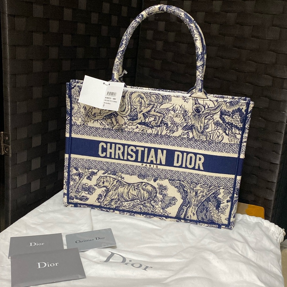 Dior small book tote